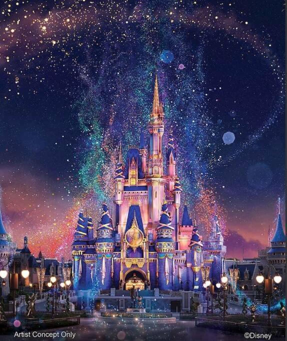 A Whole New World Villa Kissimmee Bagian luar foto